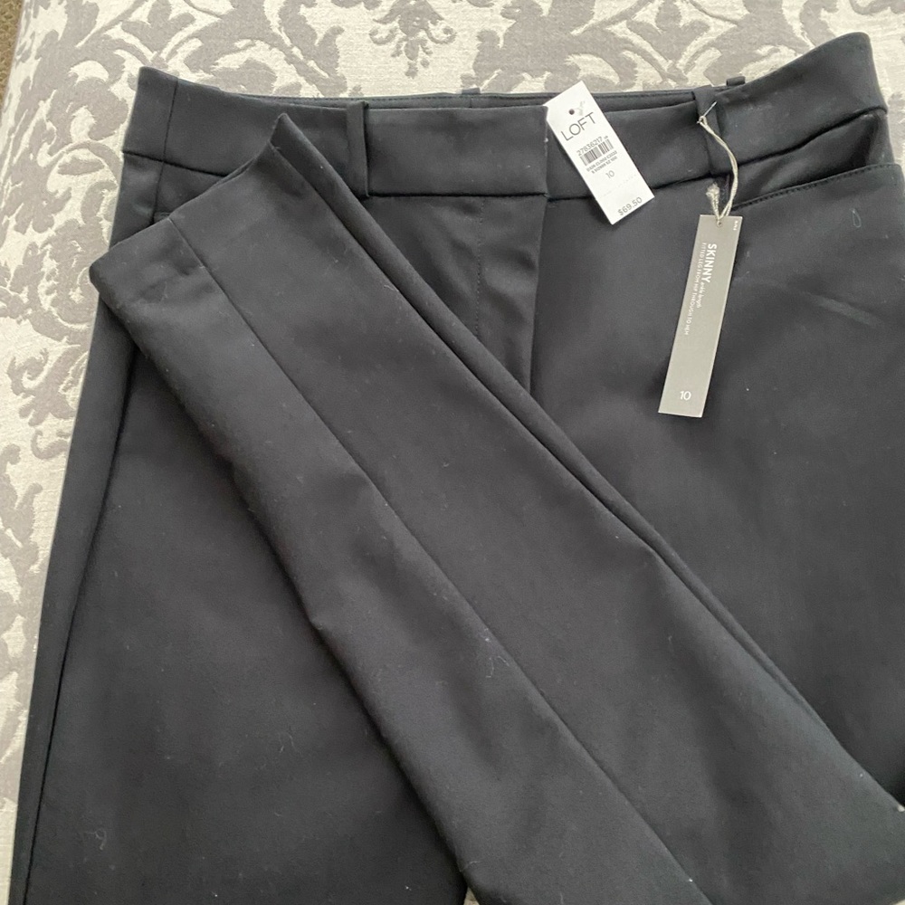 BNWT LOFT Skinny Ankle Pant- 10